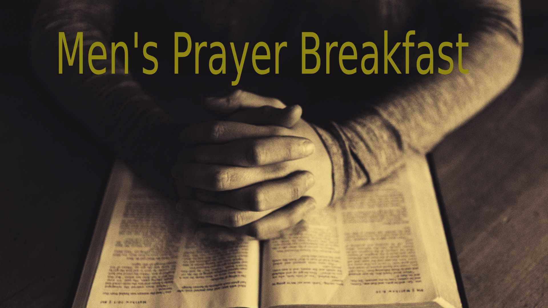 Men's Prayer Breakfast
